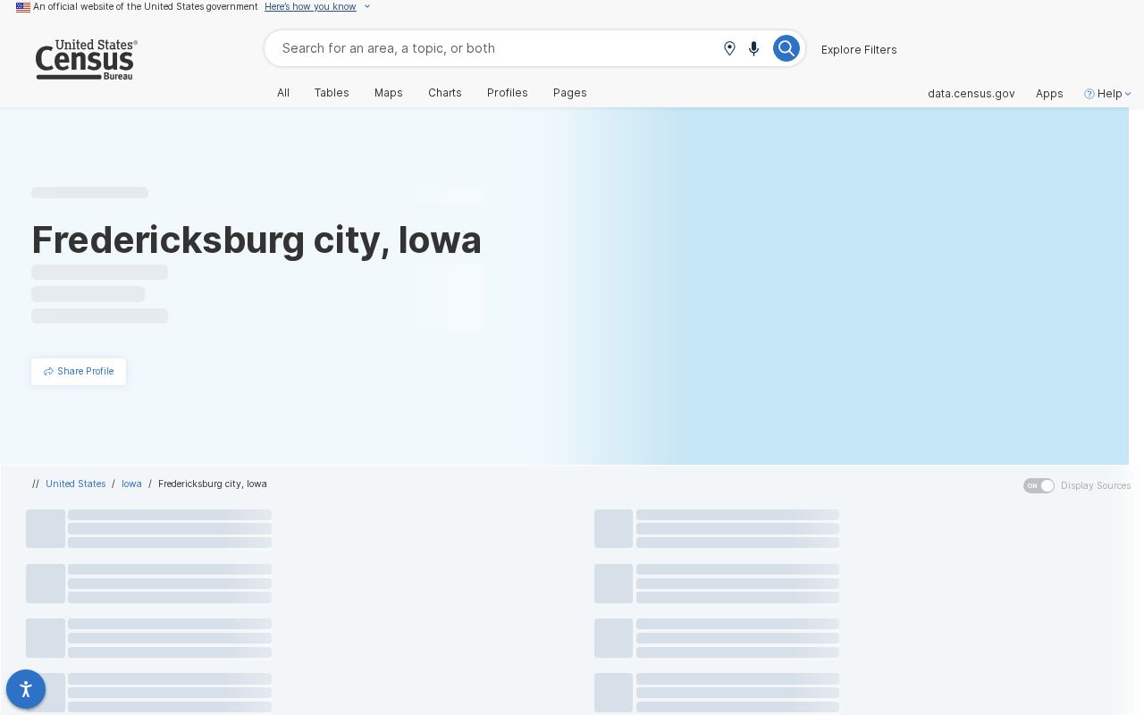 Fredericksburg criminal records and Census profile context
