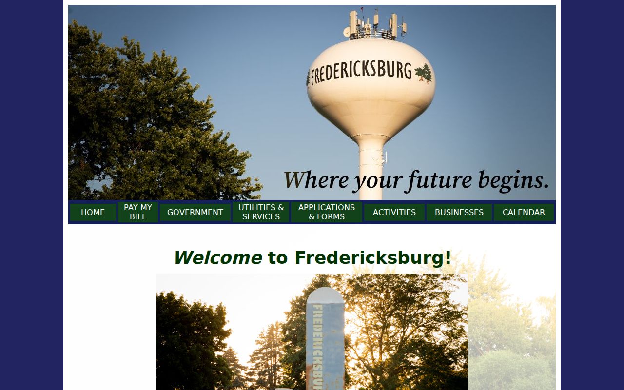 Fredericksburg criminal history and official city information